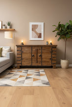 2 door teak sideboard