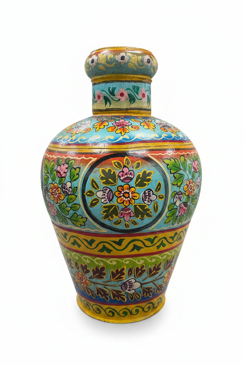 Hand painted vase