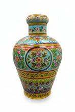 Hand painted vase