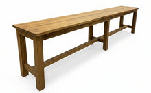 Teak old rustic bench