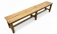 Teak old rustic bench