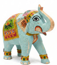 Hand painted elephant decor