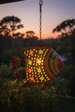 Hand painted candle holder
