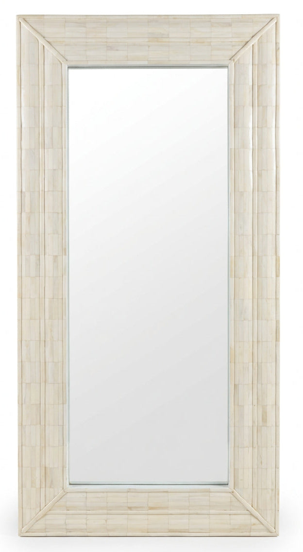 Bone inlay mirror