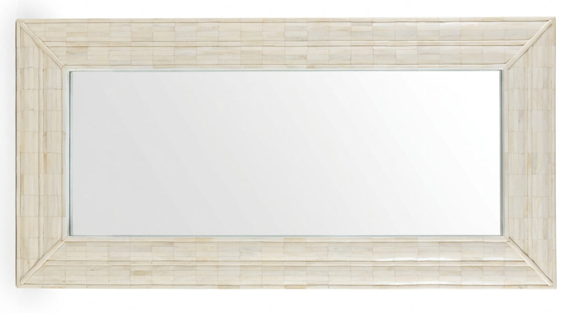 Bone inlay mirror