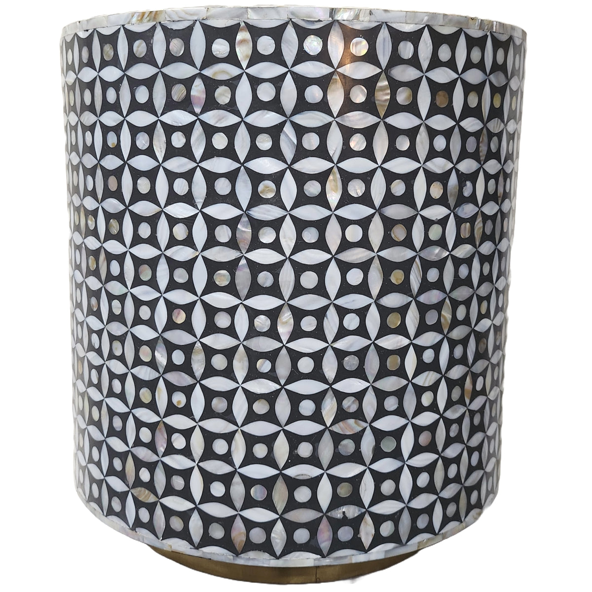 Round Side Table Mother of Pearl
