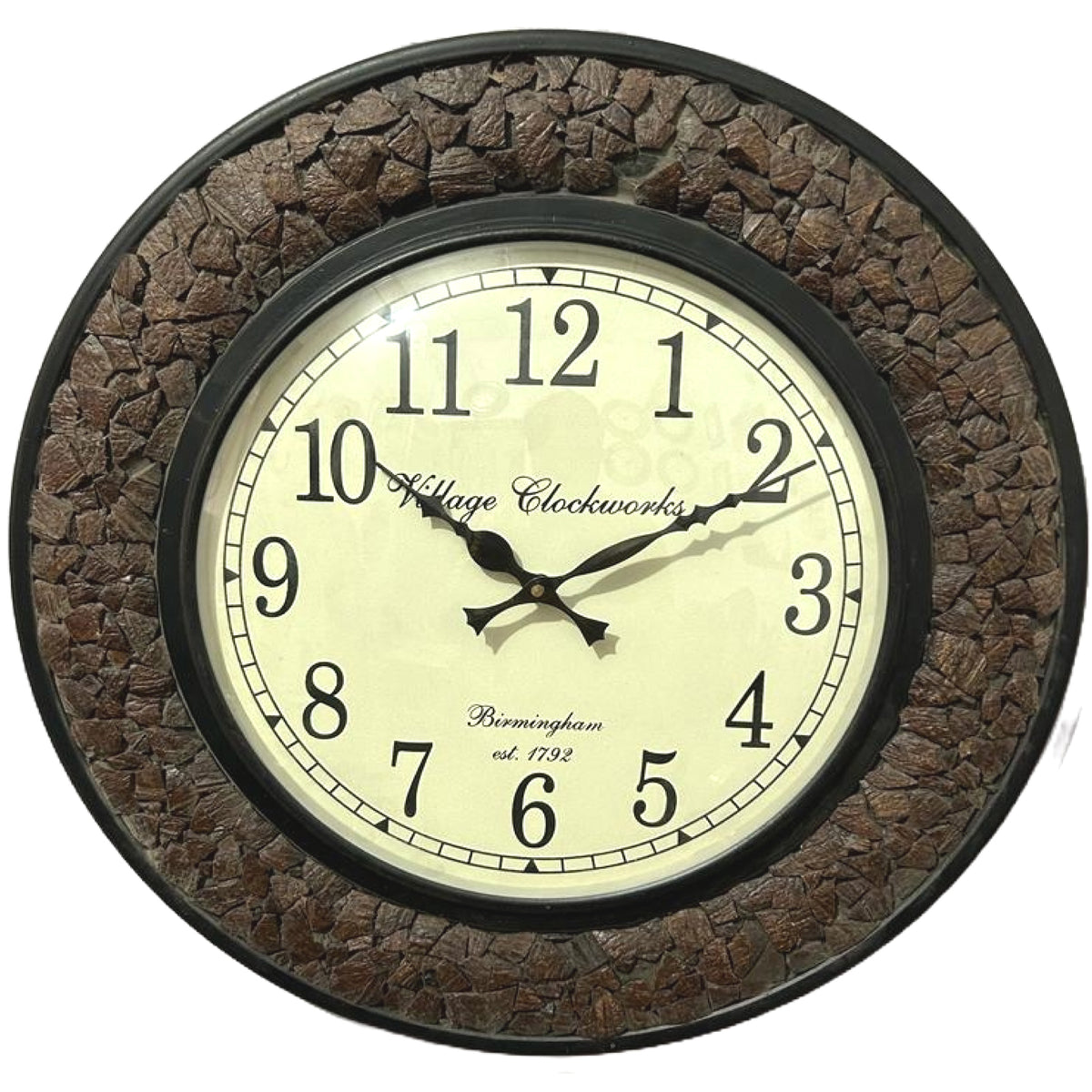 Timber Wall Clock – Akasha Furniture and Homewares