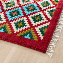 Handmade cotton rug