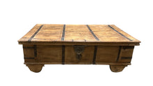 Teak blanket box / coffee table