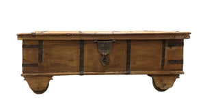 Teak blanket box / coffee table