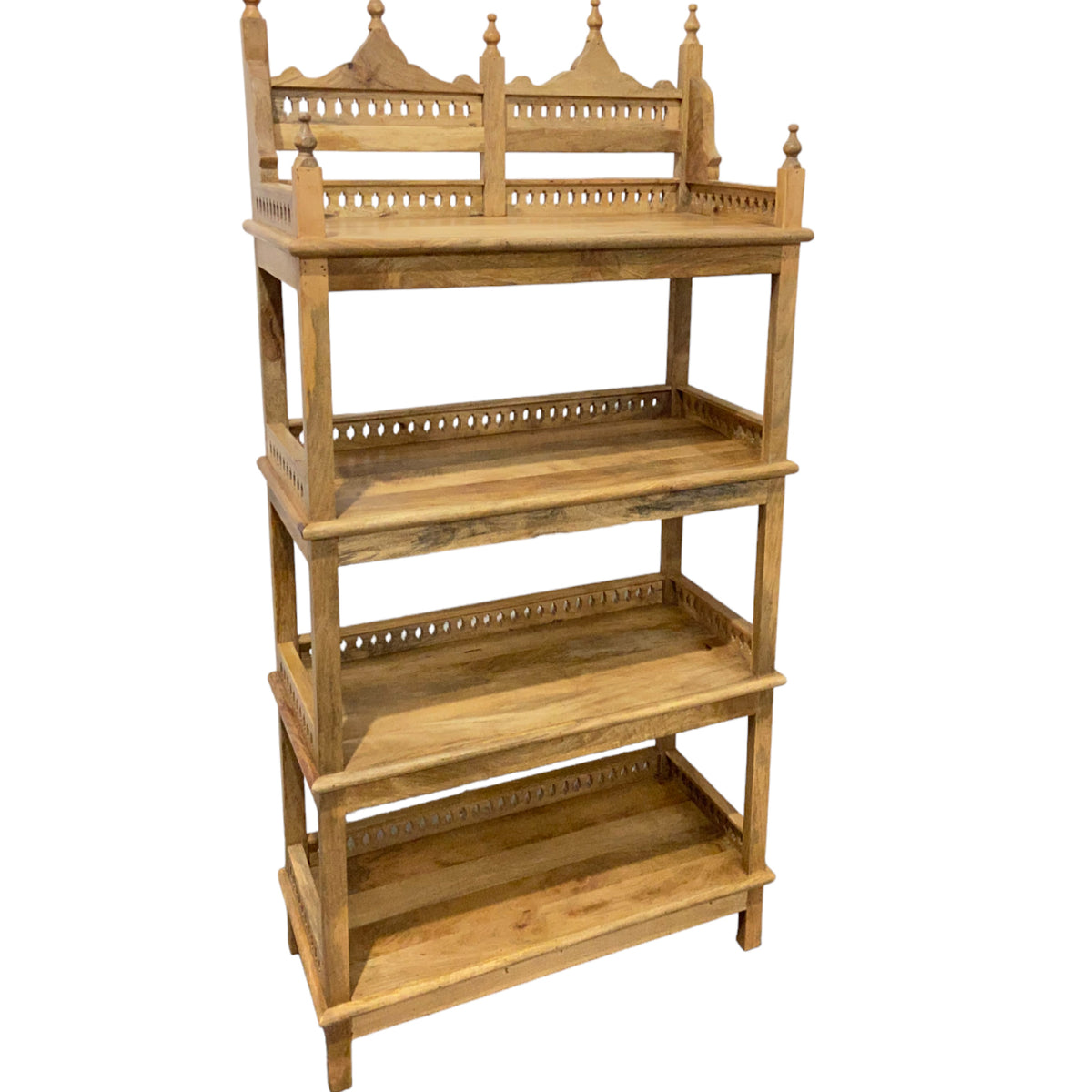 Natural Open Bookshelf