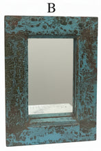 Old teak mirror