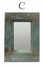 Old teak mirror