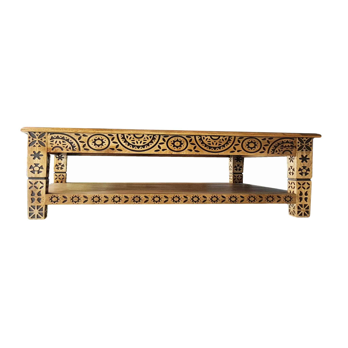 Carved Coffee Table