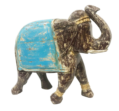 Wooden Large Elephant - akashafurniture